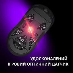 Комп'ютерна мишка Lorgar MSA10W Wireless Gaming Black (LRG-MSA10W-BK) - мініатюра 5