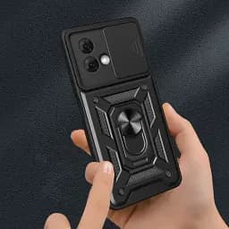 Панель BeCover Military для Motorola Moto G84 Black (710675) - мініатюра 4