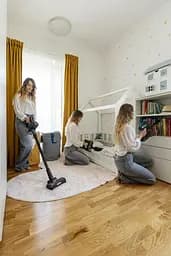Gorenje Пилосос бездротовий, 70Вт, конт пилок -0.7л, автон. робота до 60хв, HEPA, підсвічування, індикатор, антрацит - мініатюра 8