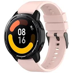 Ремінець GT для Garmin Forerunner Vivo Active 3 Venu Venu Sq Venu Sq 2 Venu 2 Plus Vivo Move - бежево-рожевий ширина кріплення 20мм силікон Watchbands (W28-0WB23969021)