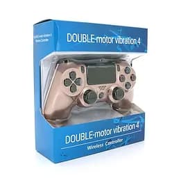 Геймпад джойстик Doubleshock Wireless PS4 Double Motor Vibration DualShock 4 Rose-Gold - мініатюра 5