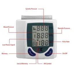Цифровий автоматичний тонометр Blood Pressure Monitor для вимірювання АТ та пульсу -VN-31 - мініатюра 6