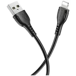 Кабель Borofone BX51 Triumph Lightning 1m 2.4A Black