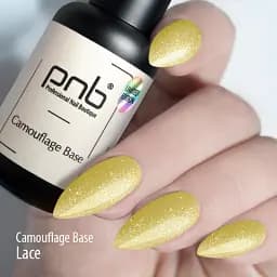 База камуфлююча каучукова PNB UV/LED Camouflage Base Lace 8 мл - мініатюра 4
