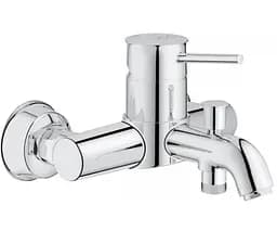 Смеситель для ванны Grohe Bau Classic 32865000 Хром