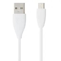 Кабель Baseus Small Pretty Waist Cable USB to MicroUSB 2A 1m CAMMY-02 White