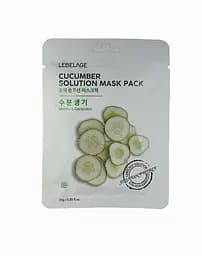 Тканинна маска для обличчя Lebelage Cucumber Solution Mask