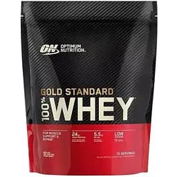 Протеин Optimum Nutrition Gold Standard 100% Whey EU, 450 грамм - Ванильное мороженое