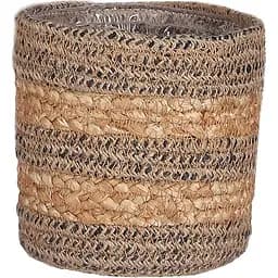 Кашпо плетеное Edelman Finn 16х16 см бежевое (1107918)