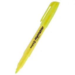 Набор маркеров Axent Highlighter D2503 клиновидный 2-4 мм 12 шт. желтый (D2503-08)