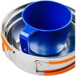 Набір посуду GSI Glacier Stainless 1 Person Mess Kit - мініатюра 2