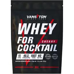 Протеин для коктейлей Vansiton Вишня 900 г