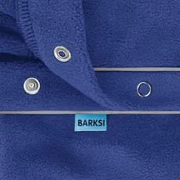 Кофта для собак Barksi Textile флісова XL волошкова з темно-синім - мініатюра 5
