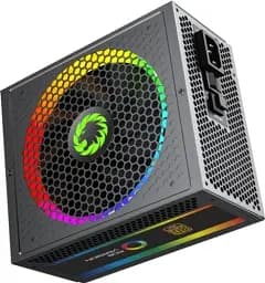 Блок живлення 1050 Вт, GameMax RGB 1050 PRO, Black, модульний, 80+ Gold, Active PFC, 14 см з ARGB підсвічуванням - мініатюра 5