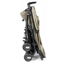 Прогулянкова коляска для двійні Peg-Perego Pliko Mini Twin Class Beige, бежевий (IP04280000SU36SU56) - мініатюра 4
