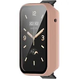 Чохол-накладка DK Пластик Gloss Glass Full Cover для Xiaomi Mi Band 7 Pro (pink) - мініатюра 2