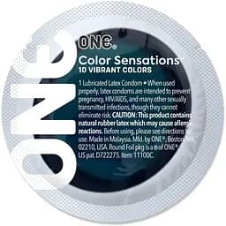 Презерватив One Color Sensations - One is The corner Pocket (Black) 1 шт.