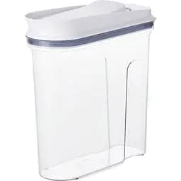Герметичний диспенсер Oxo для зернових продуктів 3.2 л прозорий з білим (11114000)