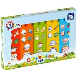 Детский Конструктор Животные ТехноК 6849TXK 35 элементов