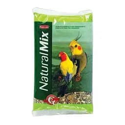Повседневный корм Padovan NaturalMix Parrocchetti для средних попугаев 850 г