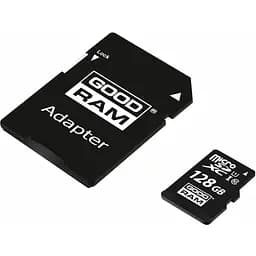 Memory card microSDXC 128Gb GoodRAM (class 10 UHS I U1) Retail + adapter - мініатюра 2