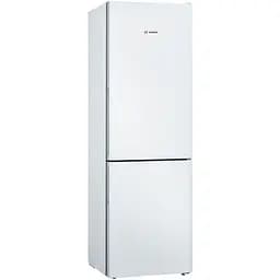 Холодильник Bosch KGV36UW206 186х65х60см 2 двері холодильне відділення 215 л морозильне відділення 94 л A+ ST Білий (KGV36UW206)