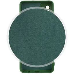 Чохол Silicone Cover Lakshmi Full Camera A для Xiaomi 12T / 12T Pro Зелений / Dark Green, Full camera - мініатюра 3