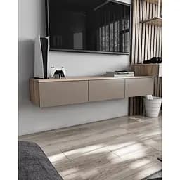 Тумба підвісна Moreli Т-221 1500x242x360 мм дуб сонома капучіно (mo-t221-sonoma-capuch)