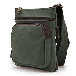 Сумка мужская через плечо кожаная TARWA 19х17х5 см sum0028334