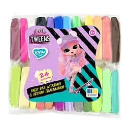 Набор для лепки с воздушным пластилином L.O.L. Surprise! Tweens, LOL70191, 24 цвета