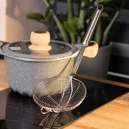 Шумівка-сито із нержавіючої сталі 14 см Zhongjing HP-19-16-14CM - мініатюра 15
