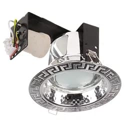 Світильник Downlight стельовий Brille 166634 DL-26/1 CHR E27 врізний