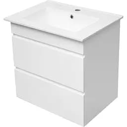 Тумба з умивальником Volle Fiesta 60 см 15-600-01 Білий