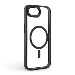 Чехол Apple iPhone 16e/17e, Unit MagSafe, черный, прозрачный, магсейф, противоударный, магнитный, панель-накладка с поддержкой MagSafe, с поддержкой беспроводной зарядки, TPU+PC, защита всего корпуса, ударопрочный, ArmorStandart (ARM83874) - мініатюра 2