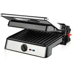 Прижимной контактный электрический гриль RAF R.561 двухсторонний настольный 2200 Вт