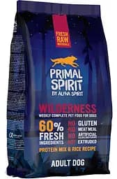 Сухий корм Primal Spirit Wilderness для собак зі свининою, куркою та рибою, 1 кг