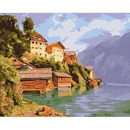 Картина по номерам Ideyka Уютный залив ©Екатерина Терещенко KHO6311 40х50 см