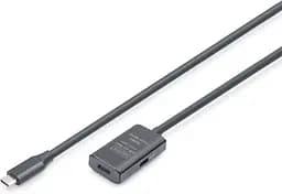 Подовжувач Digitus USB 3.2 Gen1 Active Cable 5G, C/MC/F, 10м, чорний