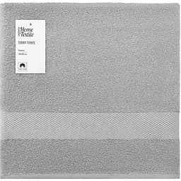 Рушник махровий Ardesto Essence 70х140 см 100% бавовна сірий (ART2270GR) 