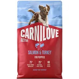 Сухий корм для цуценят Carnilove Active Salmon & Turkey Puppy лосось та індичка 4 кг