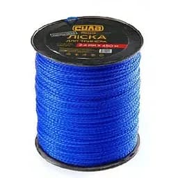 Леска для триммера Сила 1,6 мм крученая квадратная 600 м