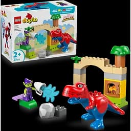 Конструктор LEGO DUPLO Disney Динозавр Spidey-Rex проти Зеленого Гобліна 25 деталей (10463) - мініатюра 2