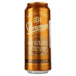 Пиво Staropramen Unfiltered светлое нефильтрованное 0.5 л