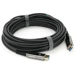Кабель Veggieg V-H707 HDMI-HDMI 4K/60Hz 3840x2160.3D,HDR, ARC, Optical Fiber Cable, 10м