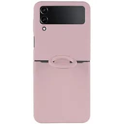 Чохол Foldables Silicone Cover Lakshmi (AAA) для Samsung Galaxy Z Flip4 Рожевий / Pink Sand - мініатюра 2