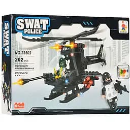 Конструктор Ausini 23503 Полиция - Вертолет 202 элемента