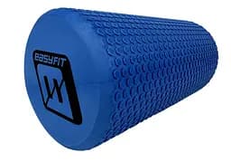 Массажный ролик EasyFit Foam Roller 30 см Синий (EF-2024-BL)