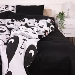 Простиня MirSon Бязь 17-4850 Panda 200x220 см (2200009584572)