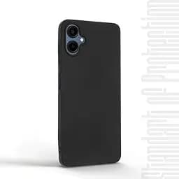 Чехол-накладка для смартфона Samsung Galaxy A06 (A065) противоударный, силиконовый, термополиуретановый (ТПУ), с защитой камеры и корпуса, черный, защита всего корпуса, ArmorStandart (ARM80138) - мініатюра 2