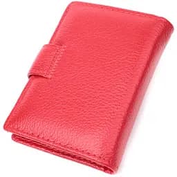 Містка візитниця з натуральної шкіри ST Leather 22470 червона - мініатюра 2